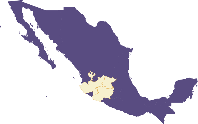 Map of Mexico